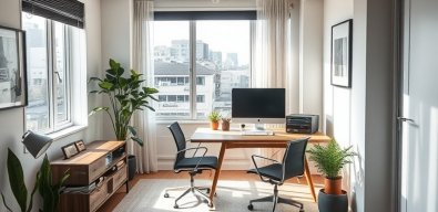 Creating the Perfect Home Office in Your Rental